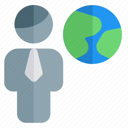 Globe, single user, earth, world icon - Download on Iconfinder