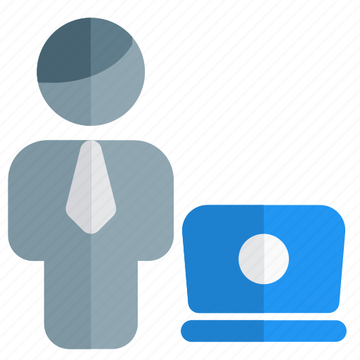 Laptop, single user, computer, gadget icon - Download on Iconfinder