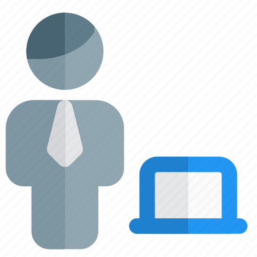 Laptop, single user, gadget, technology icon - Download on Iconfinder