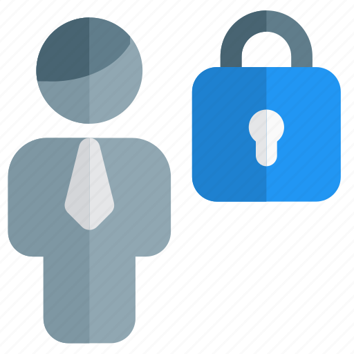 Locked, single user, padlock, secure icon - Download on Iconfinder