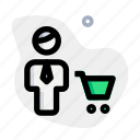 cart, single user, shopping, trolley