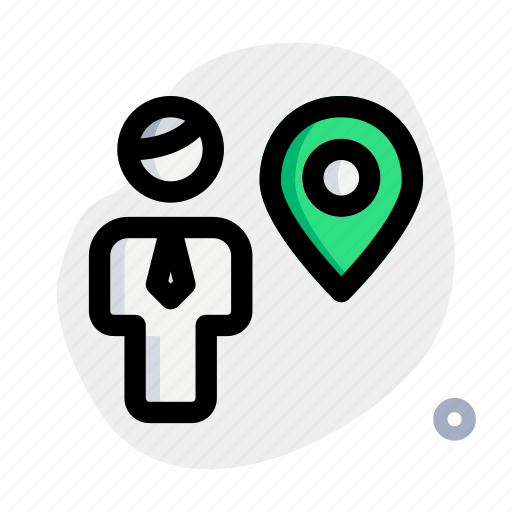 Location, pin, map, single user icon - Download on Iconfinder