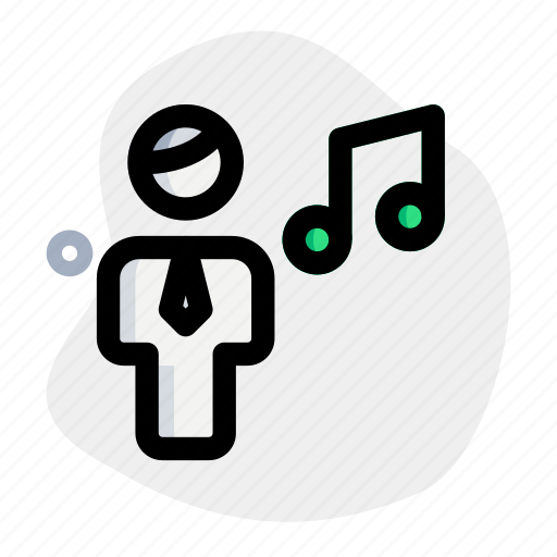 Music, sound, single user, musical note icon - Download on Iconfinder