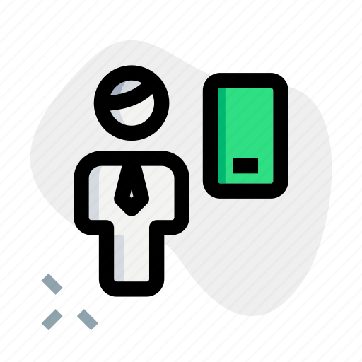 Smartphone, mobile, single user, phone icon - Download on Iconfinder