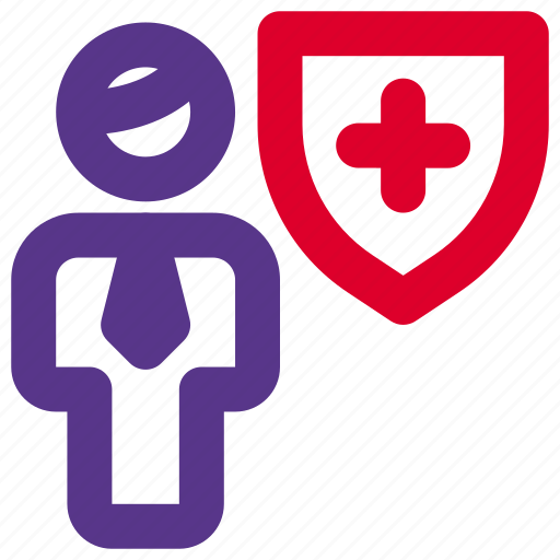 Shield, protection, protect, single user icon - Download on Iconfinder