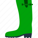boot, flat, gumboots, object, rubber, shoe, weather