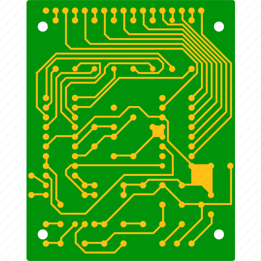 Board, circuit, digital, electronic, flat, hardware, technology icon - Download on Iconfinder