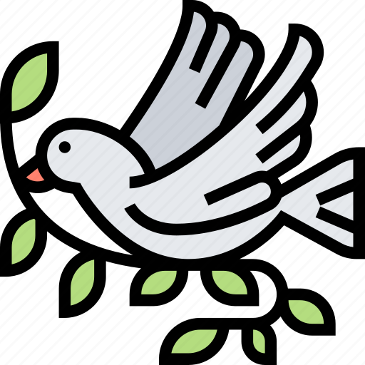 Dove, bird, flying, freedom, wings icon - Download on Iconfinder