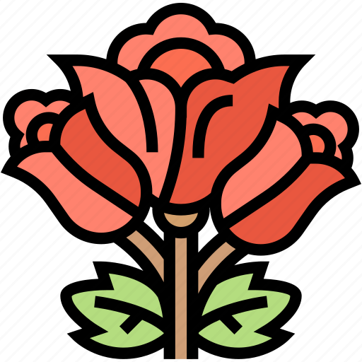 Roses, blooming, flower, garden, plant icon - Download on Iconfinder