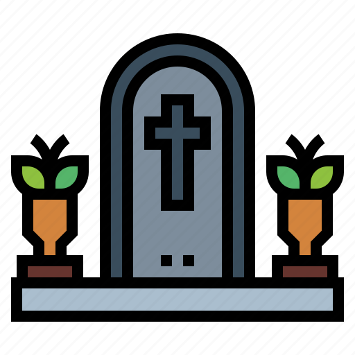 Tombstone, cemetery, gravestone, death, funeral icon - Download on Iconfinder