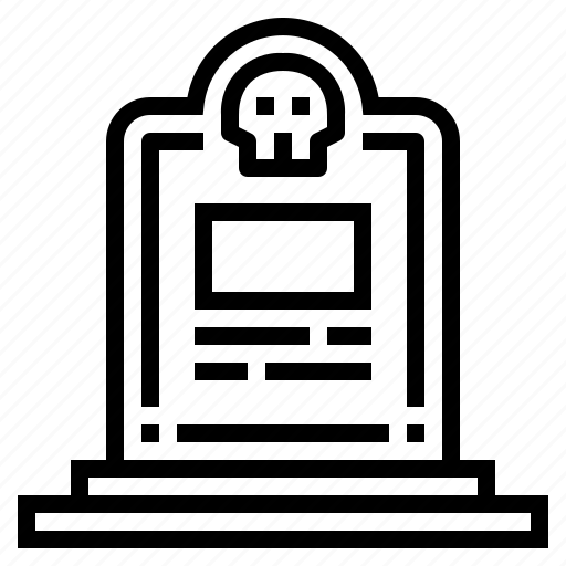 Gravestone, death, tombstone, cemetery icon - Download on Iconfinder
