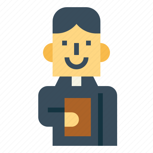 Pastor, priest, christian, avatar, man icon - Download on Iconfinder