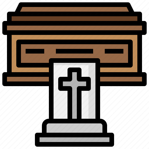 Casket, coffin, cultures, death, funeral, horror, mourning icon - Download on Iconfinder