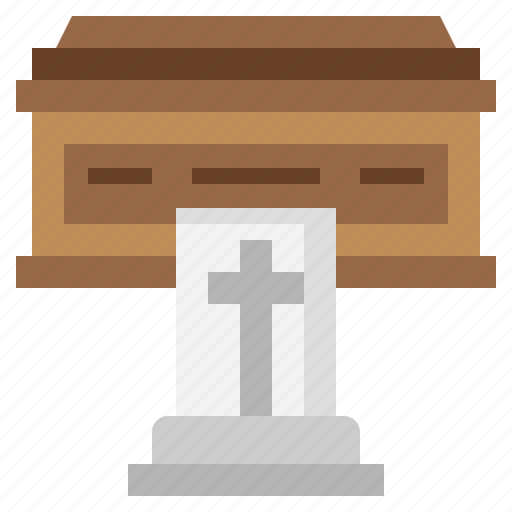 Casket, coffin, death, funeral, horror, mourning icon - Download on Iconfinder