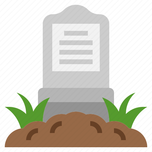 Death, funeral, gravestone, graveyard, miscellaneous, rip icon - Download on Iconfinder