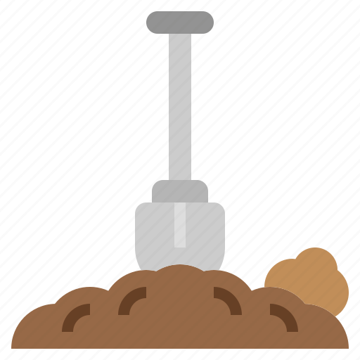 And, construction, earth, garden, shovel, soil, tools icon - Download on Iconfinder