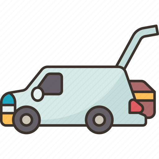 Hearse, motor, vehicle, funeral, cemetery icon - Download on Iconfinder