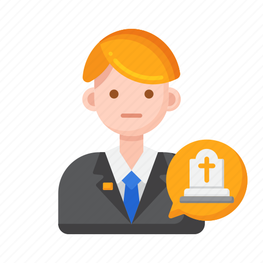 Funeral, director, male icon - Download on Iconfinder