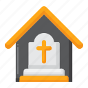funeral, home, building