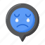 grief, sad, emotion, emoji 
