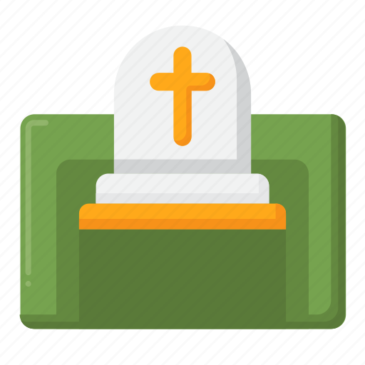 Headstone, tombstone, grave, cemetery icon - Download on Iconfinder