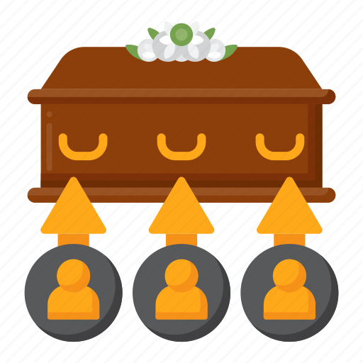 Pallbearers, grave, coffin icon - Download on Iconfinder