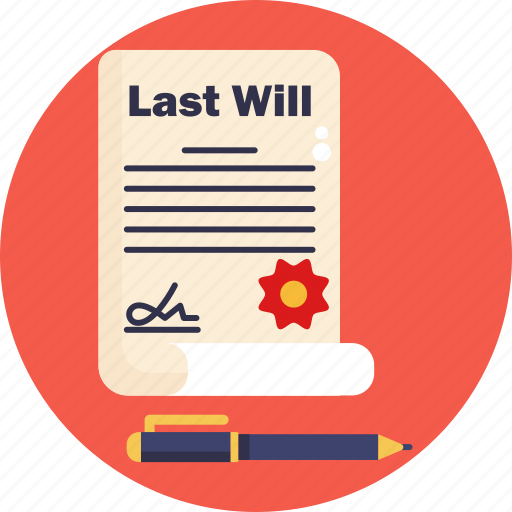 Will, pen, last will, services, death, funeral icon - Download on Iconfinder