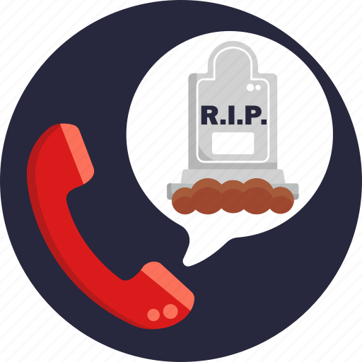 Call, services, telephone, rip, communication, funeral icon - Download on Iconfinder