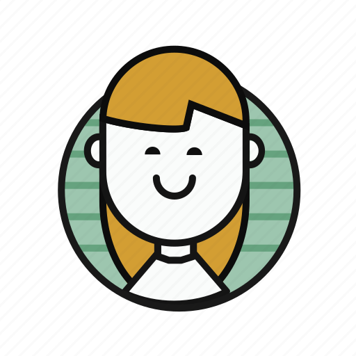 Girl, graduate, lovely, manager, sister, student icon - Download on Iconfinder
