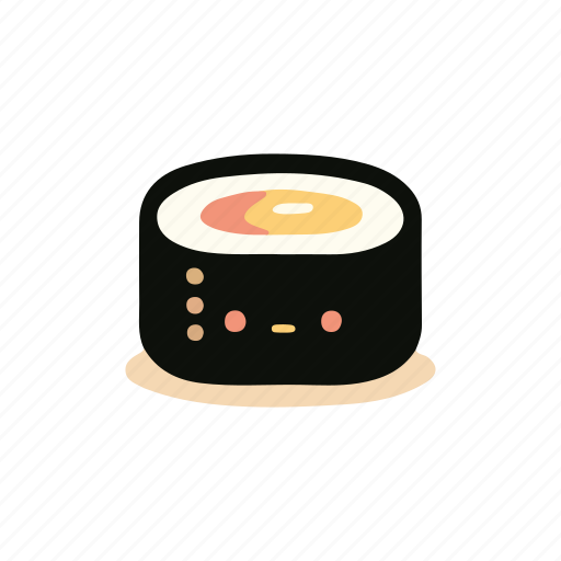 Sushi, nori, seaweed, sashimi, funny sushi, fun sushi, onigiri icon - Download on Iconfinder