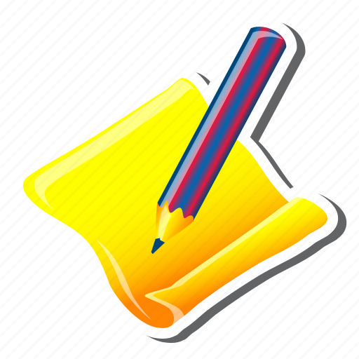 Contact, note, paper, pen, edit, pencil, write icon - Download on Iconfinder