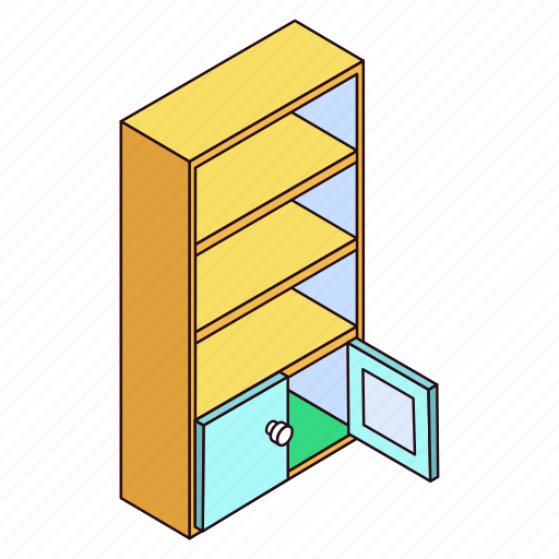 Library, bookcase, reading, bookshelf icon - Download on Iconfinder