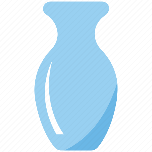 Ceramic vase, decoration element, flower vase, home decor, vase icon - Download on Iconfinder