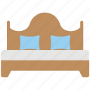 bed, bedroom, double bed, furniture, queen bed