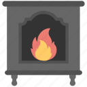 burning fireplace, electric fireplace, fireplace, fireplace mantel, heating stove