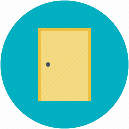 Bedroom door, closed door, door, doorway, entrance icon - Download on Iconfinder