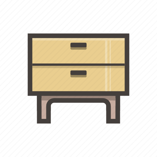 Drawer, cabinet, furniture, interior icon - Download on Iconfinder
