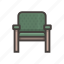 chair, green, furniture, interior, seat 