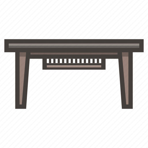 Desk, minimalistic, furniture, interior, table icon - Download on Iconfinder