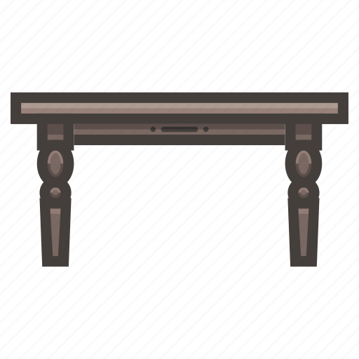 Desk, wood, furniture, table icon - Download on Iconfinder
