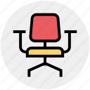 armchair, chair, desk, furniture, kitchen, seat, stool