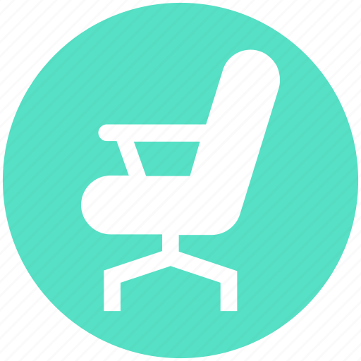 Armchair, chair, desk, furniture, office, office chair, office supplies icon - Download on Iconfinder