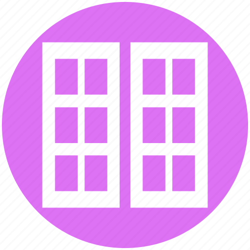 Apartment window, furniture, home window, office window, window frame icon - Download on Iconfinder