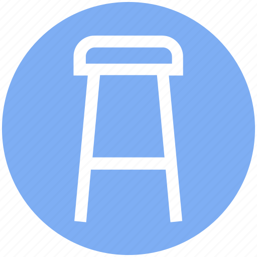 Bar, decor, furnishing, furniture, house, kitchen, stool icon - Download on Iconfinder