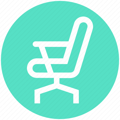 Armchair, chair, desk, furniture, office, office chair, office supplies icon - Download on Iconfinder