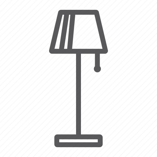 Bulb, floor, furniture, home, lamp, light icon - Download on Iconfinder