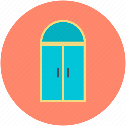 Door, doorway, front door, gateway, house entrance icon - Download on Iconfinder
