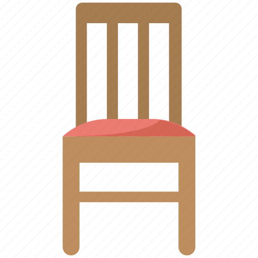 Armless chair, chair, dining chair, furniture, seat icon - Download on Iconfinder