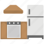 fridge next to stove, kitchen, modern kitchen, modern kitchen decor, modern kitchen interior 
