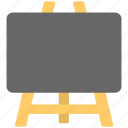 blackboard, chalkboard, easel board, school board, wooden blackboard
